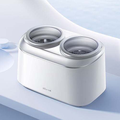 獨立洗護0交叉 小熊電器雙艙洗衣機專衣專洗更健康